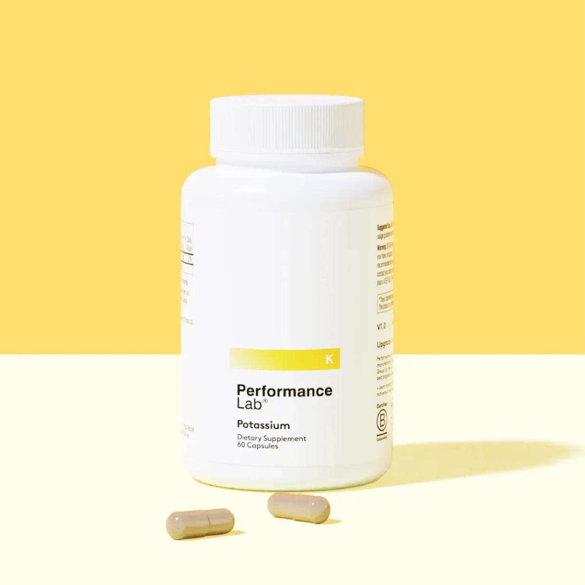 Advanced potassium formula. For everyday whole-body health